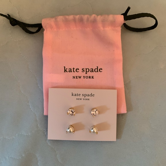 kate spade Jewelry - Kate Spade New York Rise and Shine - 2 Pair earring sets